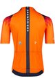 BIORACER Tricou de ciclism cu mânecă scurtă - INEOS GRENADIERS 2023 ICON TRAINING - albastru/portocaliu