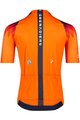 BIORACER Tricou de ciclism cu mânecă scurtă - INEOS GRENADIERS 2023 ICON TRAINING - albastru/portocaliu