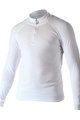 BIOTEX Tricou de ciclism cu mânecă lungă - TECHNOTRANS - alb
