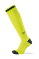 BIOTEX Șosete sub genunchi de ciclism - COMPRESSION - gri/galben