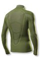 BIOTEX Tricou de ciclism cu mânecă lungă - POWERFLEX WARM - verde