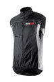 BIOTEX Vestă de ciclism - X-LIGHT - alb/negru