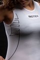 BIOTEX Tricou de ciclism fără mâneci - SEAMLESS - alb