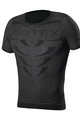 BIOTEX Tricou de ciclism cu mânecă scurtă - BIOFLEX WARM - negru