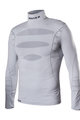 BIOTEX Tricou de ciclism cu mânecă lungă - BIOFLEX WARM - gri