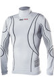 BIOTEX Tricou de ciclism cu mânecă lungă - TURTLENECK - gri