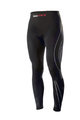 BIOTEX Pantaloni de ciclism lungi fără bretele - SMART COMPRESSION - negru