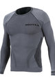 BIOTEX Tricou de ciclism cu mânecă lungă - 3D - gri