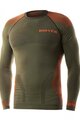 BIOTEX Tricou de ciclism cu mânecă lungă - 3D - verde