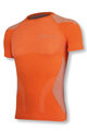 BIOTEX Tricou de ciclism cu mânecă scurtă - BIOFLEX RAGLAN - portocaliu