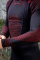BIOTEX Tricou de ciclism cu mânecă lungă - ICEBREAK - roșu/negru