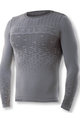 BIOTEX Tricou de ciclism cu mânecă lungă - CUBIC LONG - gri