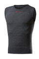 BIOTEX Tricou de ciclism fără mâneci - CANOTTA + CARBON - negru
