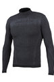 BIOTEX Tricou de ciclism cu mânecă lungă - 3D TURTLENECK - negru