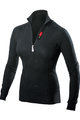 BIOTEX Tricou de ciclism cu mânecă lungă - REFLEX WARM LADY - negru