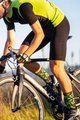 BIOTEX Șosete clasice de ciclism - MERINO - galben/negru