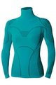 BIOTEX Tricou de ciclism cu mânecă lungă - LIMITLESS LADY - turcoaz