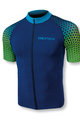 BIOTEX Tricou de ciclism cu mânecă scurtă - SMART - albastru/verde