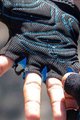 BIOTEX Mănuși de ciclism fără degete - MESH RACE  - negru/albastru
