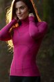 BIOTEX Tricou de ciclism cu mânecă lungă - POWERFLEX LADY - roz