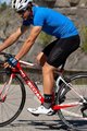 BIOTEX Tricou de ciclism cu mânecă scurtă - EMANA - albastru deschis