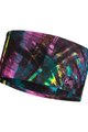 BUFF Banderolă de ciclism - COOLNET UV+® WIDE - roz/negru/galben/albastru