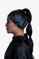 BUFF Banderolă de ciclism - COOLNET UV+® WIDE - roz/negru/galben/albastru
