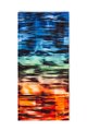 BUFF Guler de ciclism - COOLNET UV® EDUR - portocaliu/albastru