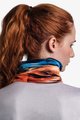 BUFF Guler de ciclism - COOLNET UV® EDUR - portocaliu/albastru