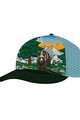 BUFF Șapcă de ciclism - TRUCKER BEAR - portocaliu/negru/verde