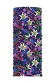 BUFF Guler de ciclism - ECOSTRETCH FLOWERS - albastru/roz/mov