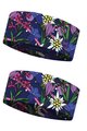 BUFF Banderolă de ciclism - COOLNET UV FLOWERS - mov/albastru/roz