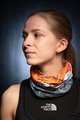 BUFF Guler de ciclism - ECOSTRETCH RYSY - gri/portocaliu/verde