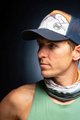 BUFF Guler de ciclism - ECOSTRETCH RYSY - gri/portocaliu/verde