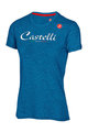 CASTELLI Tricou de ciclism cu mânecă scurtă - CLASSIC W - albastru
