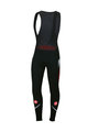 CASTELLI Pantaloni de ciclism lungi cu bretele - POLARE 2 WINTER - negru