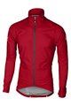 CASTELLI Foiță de ploaie impermeabilă de ciclism - EMERGENCY RAIN - roșu