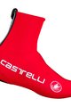 CASTELLI Încălzitoare pantofi de ciclism - DILUVIO C - roșu