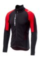 CASTELLI Jachetă termoizolantă de ciclism - MORTIROLO V - roșu/negru