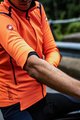 CASTELLI Jachetă termoizolantă de ciclism - PERFETTO ROS CONVERT - portocaliu
