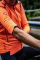 CASTELLI Jachetă termoizolantă de ciclism - PERFETTO ROS CONVERT - portocaliu