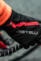 CASTELLI Mănuși cu degete lungi de ciclism - SPETTACOLO ROS - negru