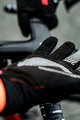 CASTELLI Mănuși cu degete lungi de ciclism - SPETTACOLO ROS - negru