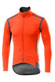 CASTELLI Jachetă termoizolantă de ciclism - PERFETTO ROS - portocaliu