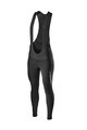 CASTELLI Pantaloni de ciclism lungi cu bretele - ENTRATA WIND - negru
