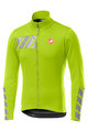 CASTELLI Jachetă termoizolantă de ciclism - RADDOPPIA 2 - galben
