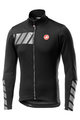 CASTELLI Jachetă termoizolantă de ciclism - RADDOPPIA 2 - negru