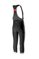 CASTELLI Pantaloni de ciclism 3/4 cu bretele - TUTTO NANO - negru