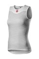 CASTELLI Tricou de ciclism fără mâneci - PRO ISSUE 2 LADY - alb