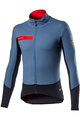 CASTELLI Jachetă termoizolantă de ciclism - BETA RoS - albastru deschis/negru